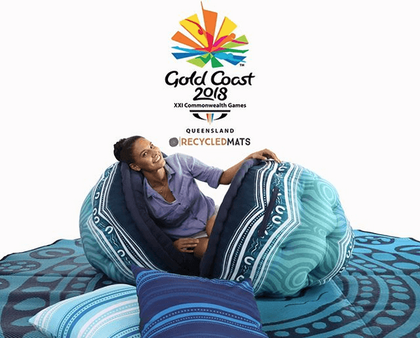 Commonwealth Games 2018 Art X Recycled Mats Collaboration Garrima products